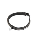 HORKA Collare per Cane Leer Clincher Nero Argento