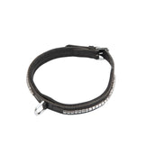 HORKA Collare per Cane Leer Clincher Nero Argento