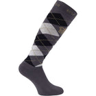 HV Polo Calzini Argyle Carbone/Nero/Tortora
