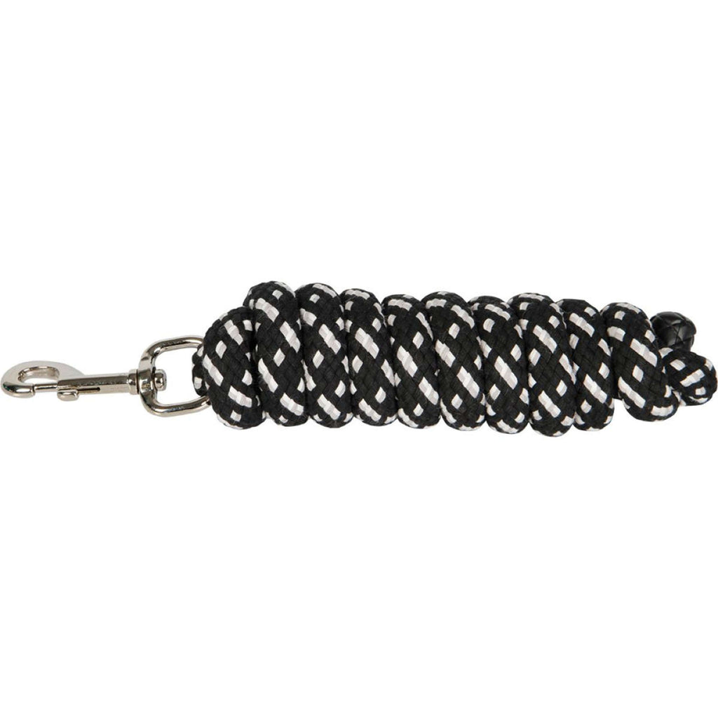 Harry's Horse Corda per cavezza Mounty Nero/Bianco/Grigio