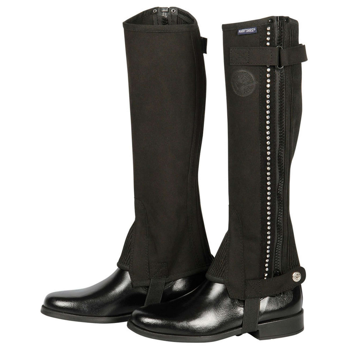 Harry's Horse Minichaps Amara Crystal Nero
