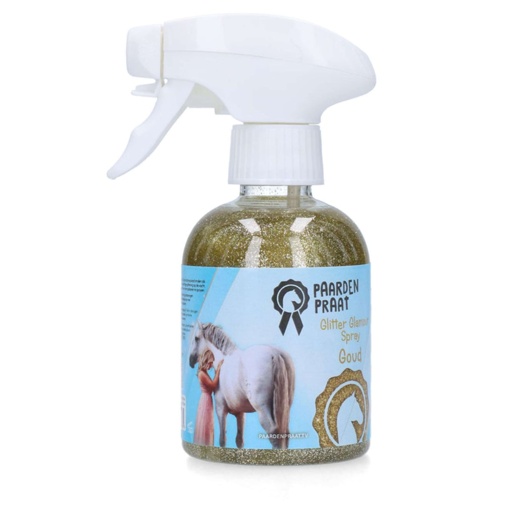 Paardenpraat Spray Glitter Glamour Oro