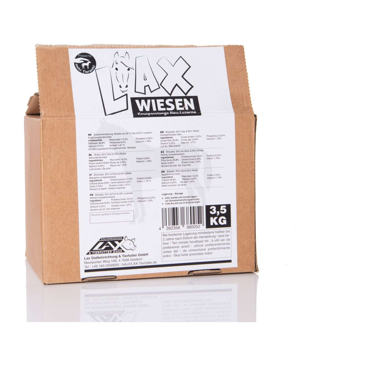 Lax Blocco da rosicchiare erba medica/fieno