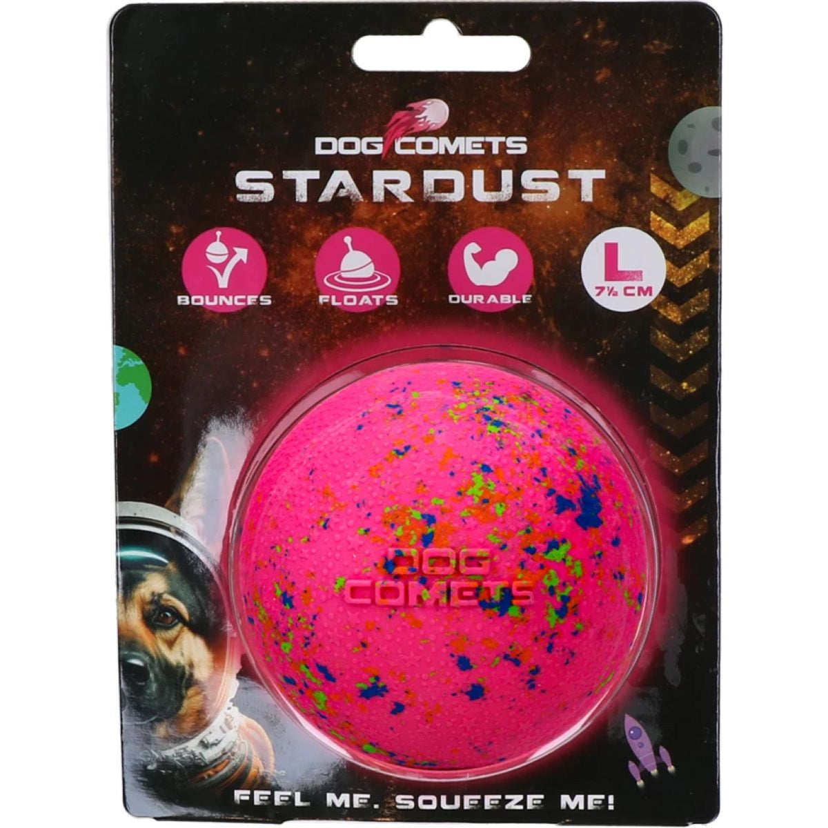 Dog Comets Palla Stardust Rosa