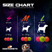 Dog Comets Palla Stardust Arancia