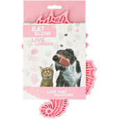 Eat Slow Live Longer Tappetino Leccornia Seahorse Rosa