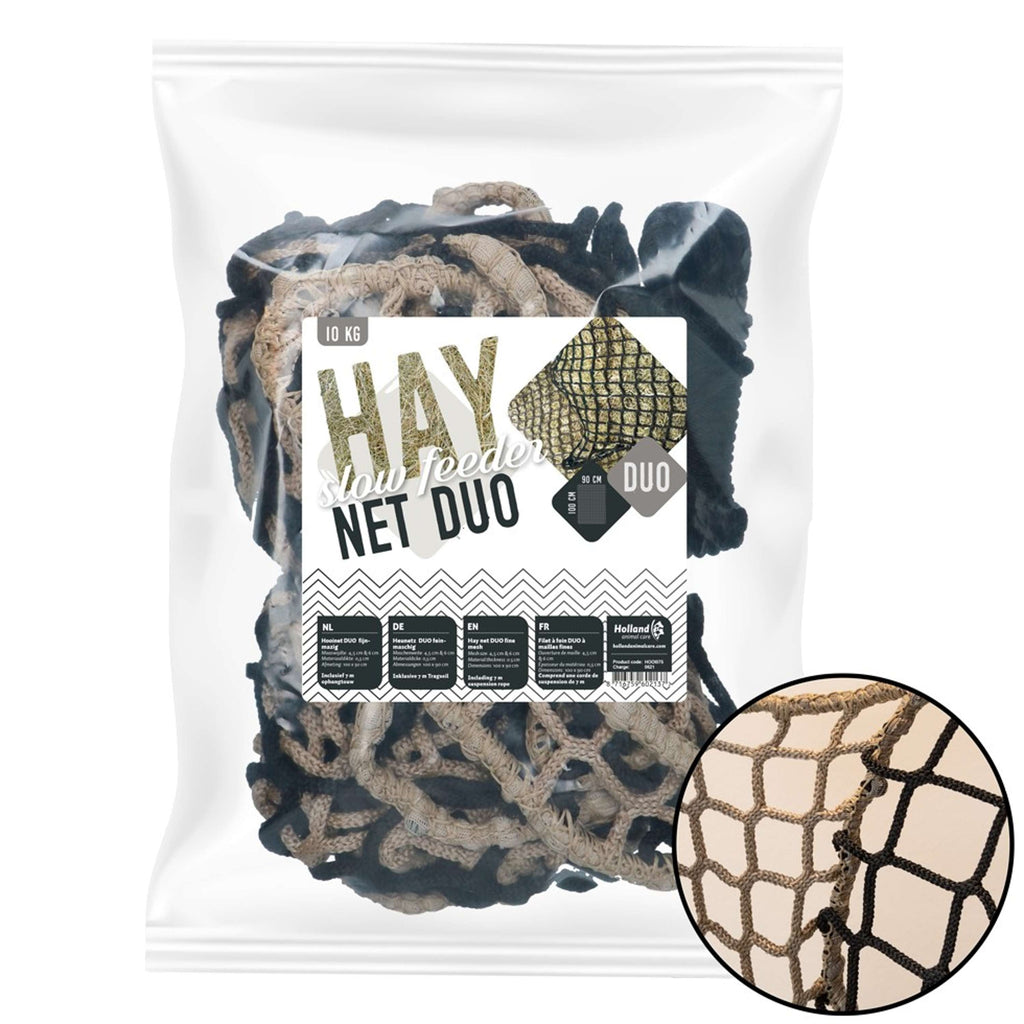 Excellent Hay Slowfeeder Plastica Nero/Bianco