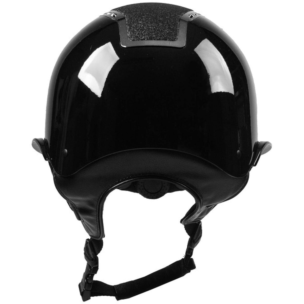 HORKA Casco da equitazione Gaudi Glossy Nero Argento