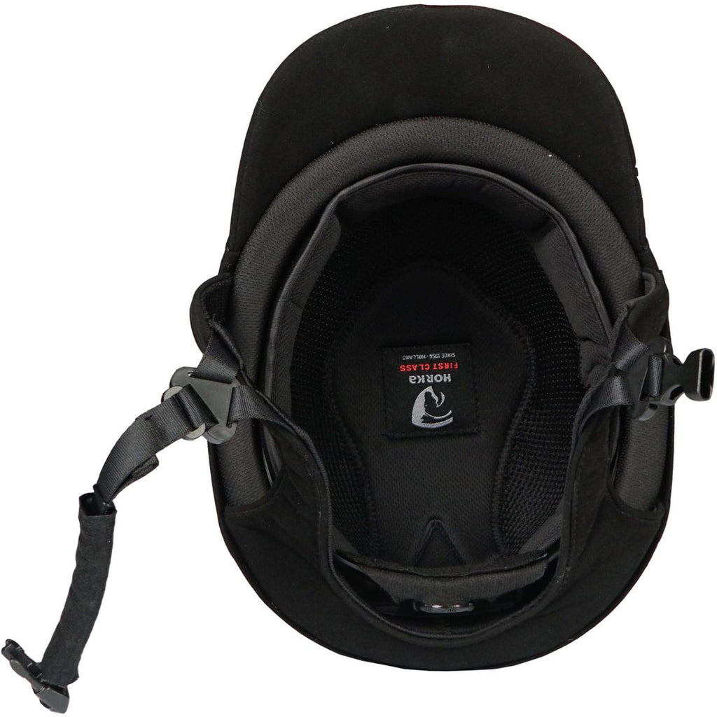 HORKA Casco da equitazione Hawk Nero