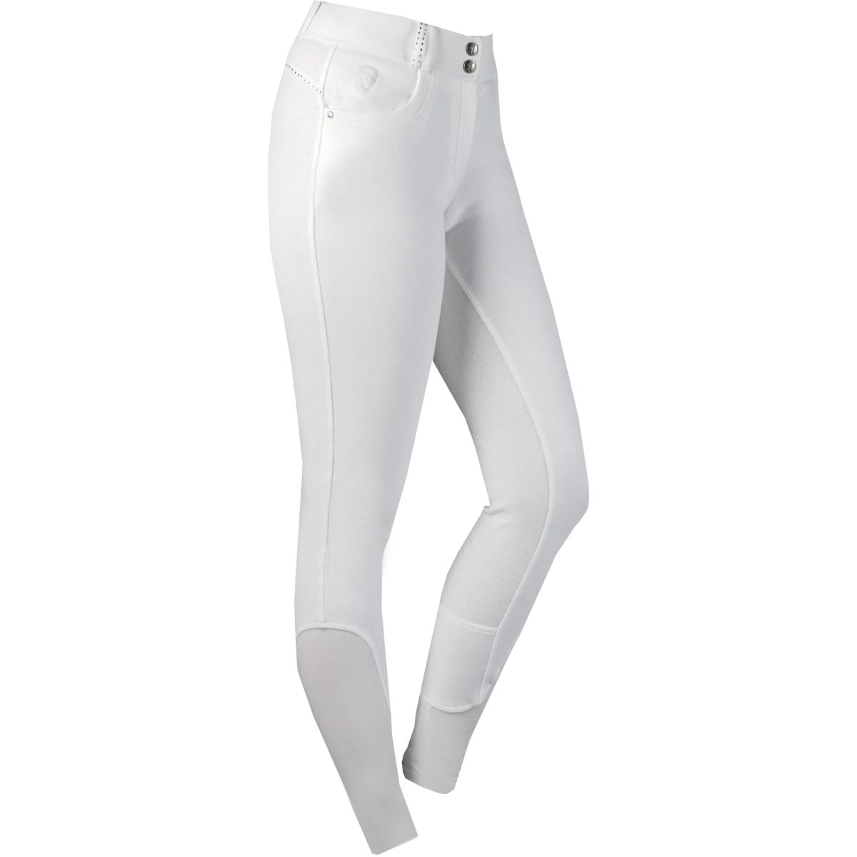 HORKA Pantaloni da Equitazione Annalise Bianco