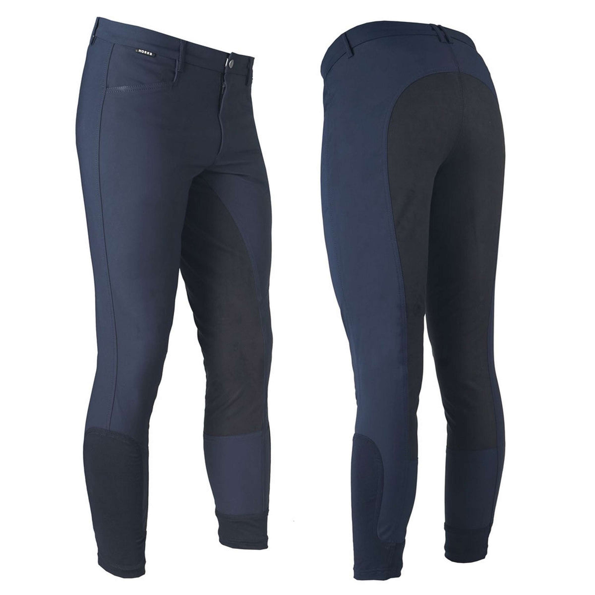 HORKA Pantaloni da Equitazione Modesto Blu