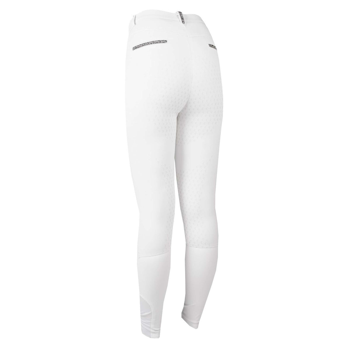 HORKA Pantaloni da Equitazione Nicola Bianco