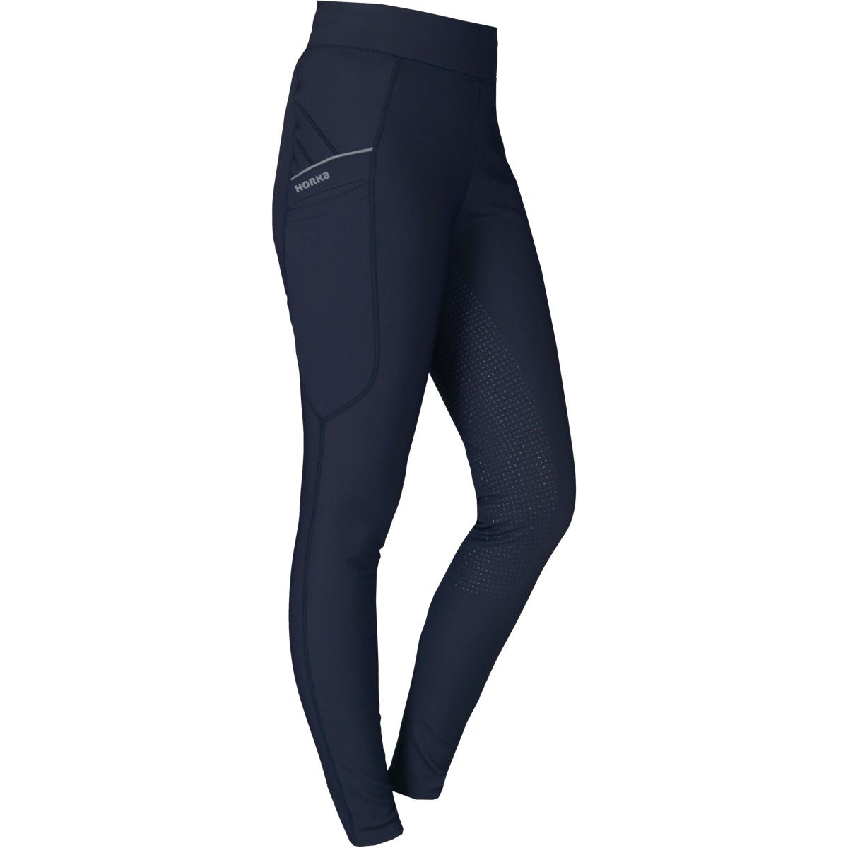 HORKA Leggings da Equitazione Lyric Winter Blu