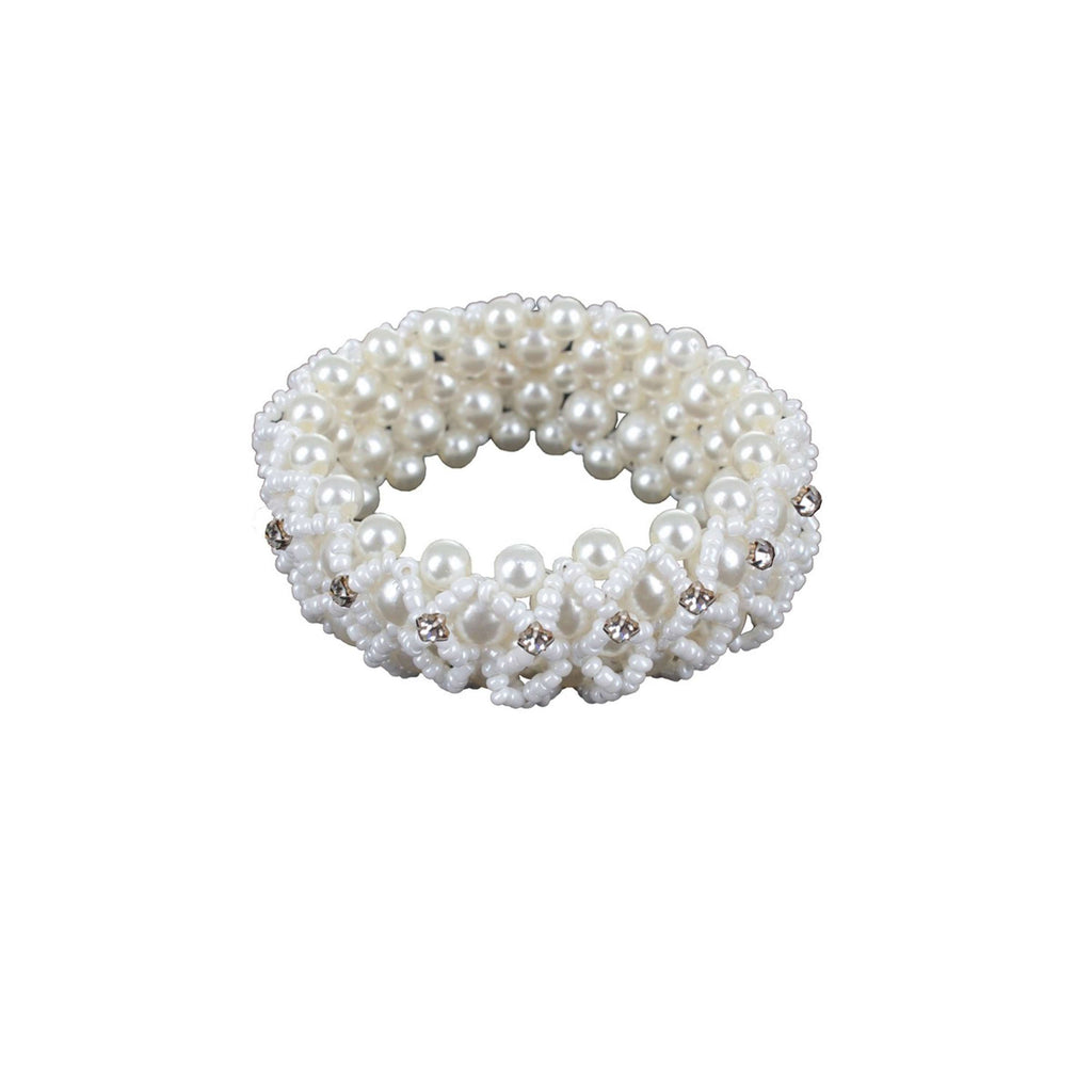 HORKA Fermaglio per capelli Crystal Bianco
