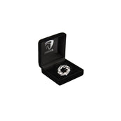 HORKA Spilla da Cravatta Crown Argento