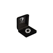 HORKA Spilla da Cravatta Crown Argento