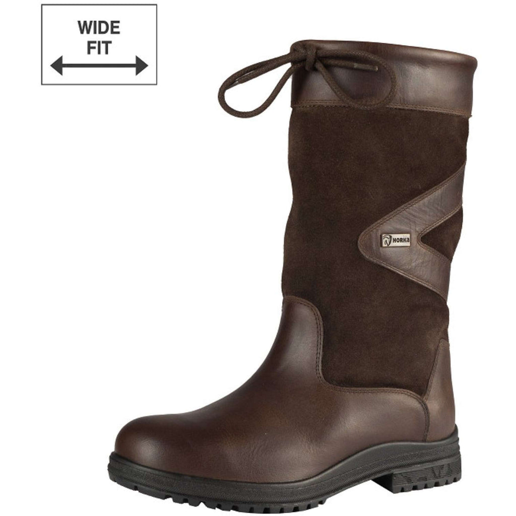 HORKA Stivali da Esterno Greenwich Wide Marrone