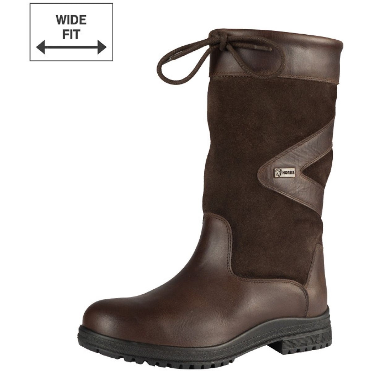 HORKA Stivali da Esterno Greenwich Wide Marrone