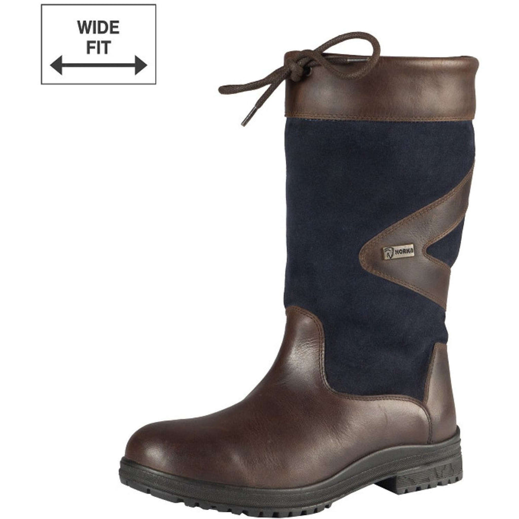 HORKA Stivali da Esterno Greenwich Wide Blu