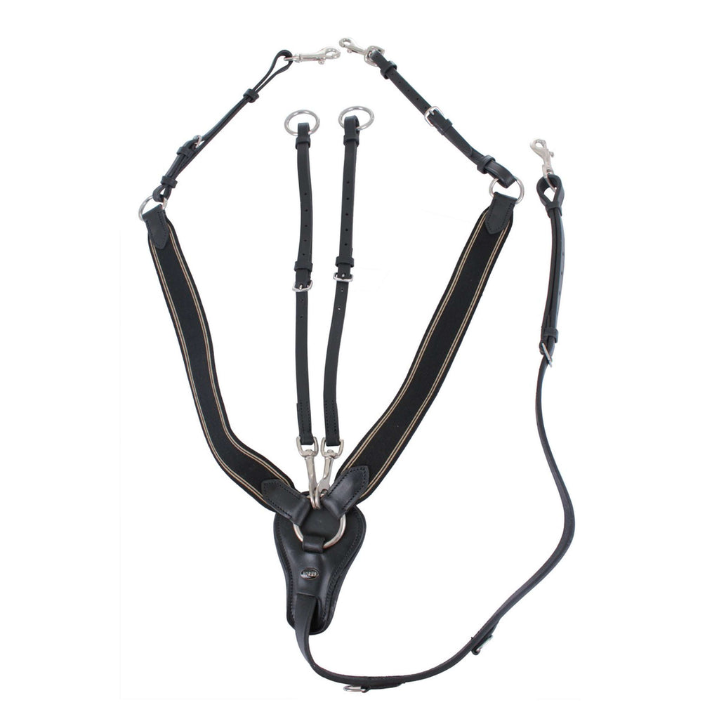 HORKA Pettorale Elastisch Nero Argento