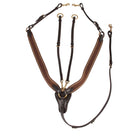 HORKA Pettorale Elastisch Marrone/Oro