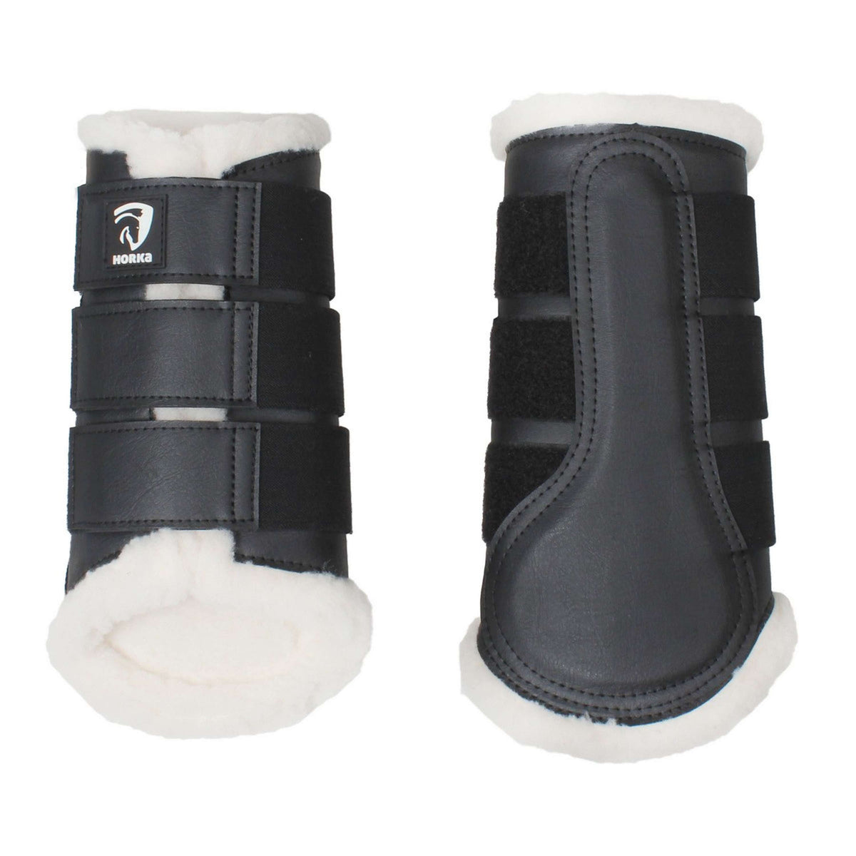 HORKA Protezione delle gambe Nero