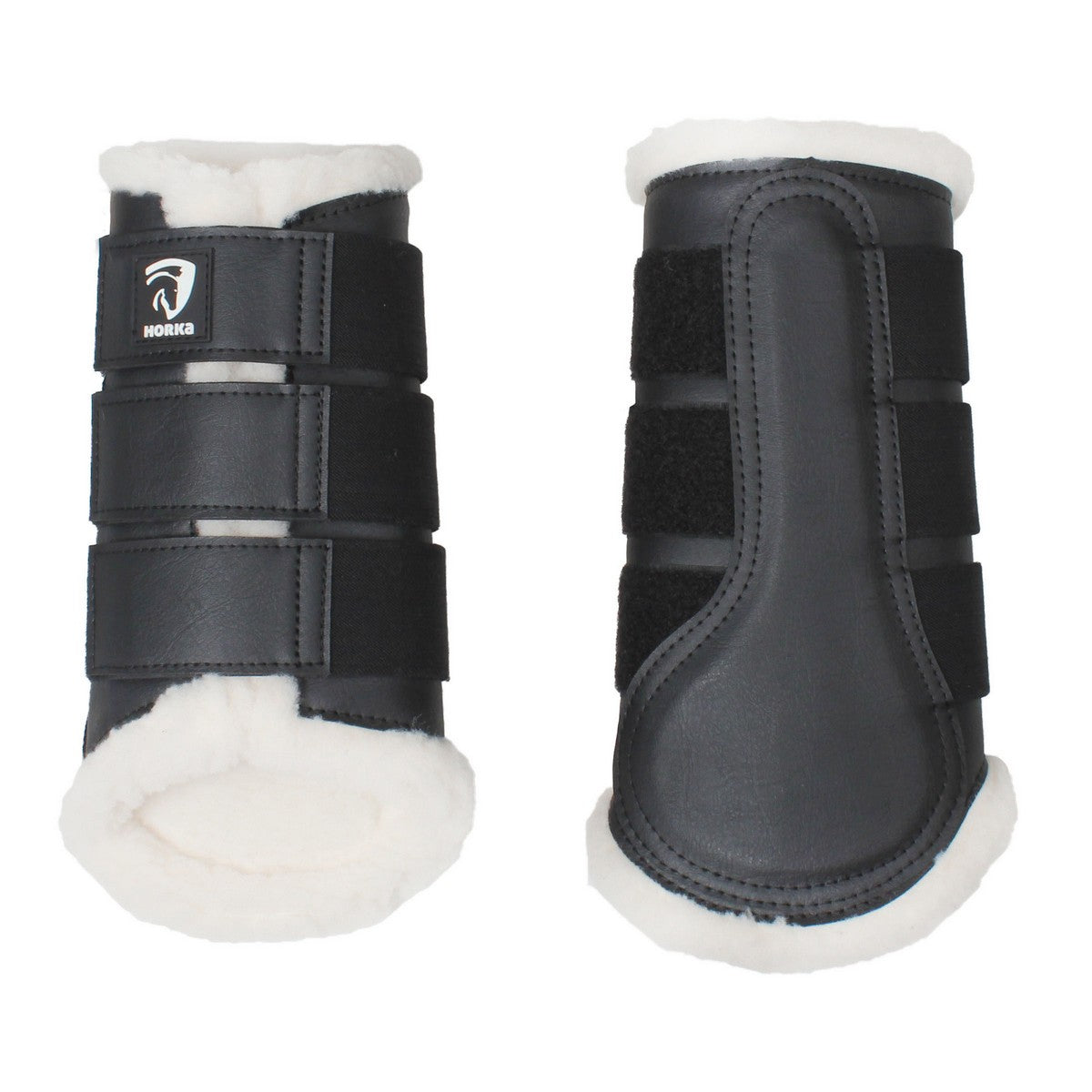 HORKA Protezione delle gambe Nero