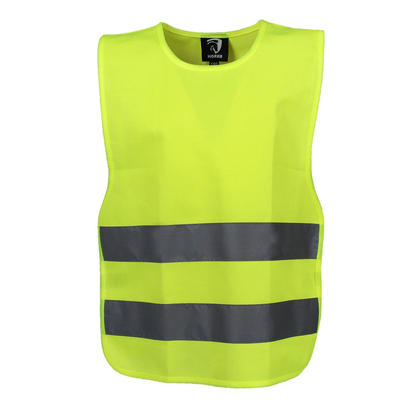 HORKA Gilet Riflettente Fluo Giallo