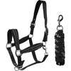 HORKA Set Cavezza Equestrian Pro Crystals & Pearls Nero