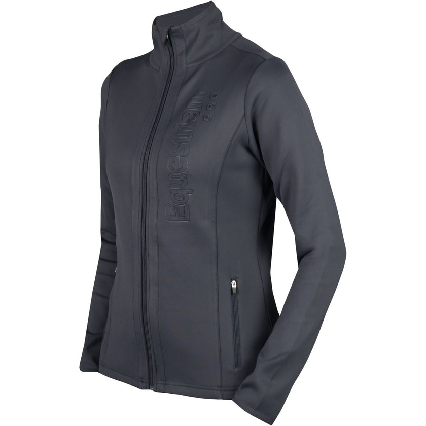 HORKA Felpa con cappuccio e zip Pro Embossed Antracite