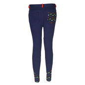 Red Horse Pantaloni da Equitazione Tiki Blu