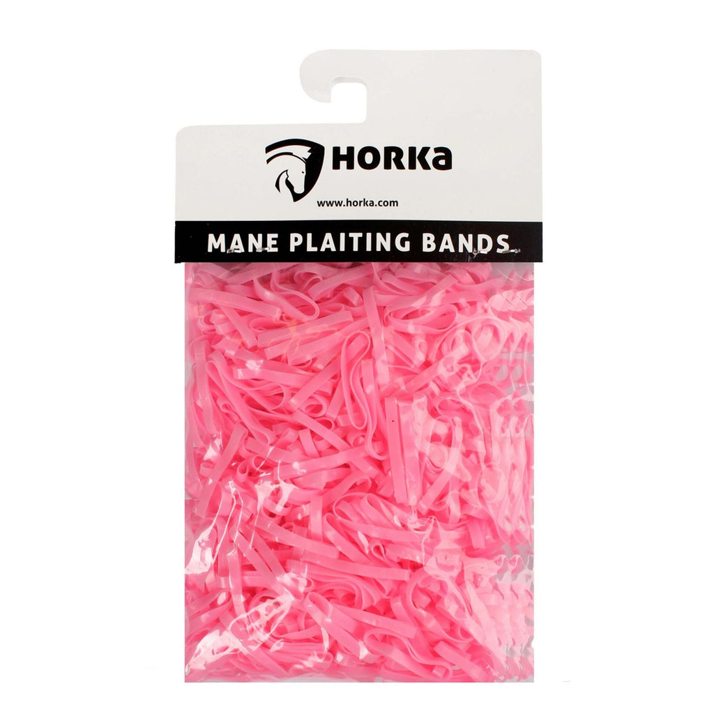 HORKA Elastici larghi per trecce Rosa