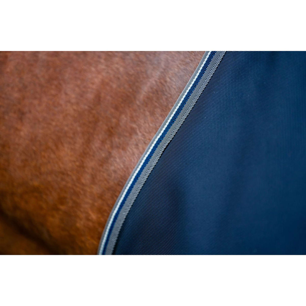 Rambo Turnout 1680D Plus 100g Blu marino/Grigio temporale/Argento