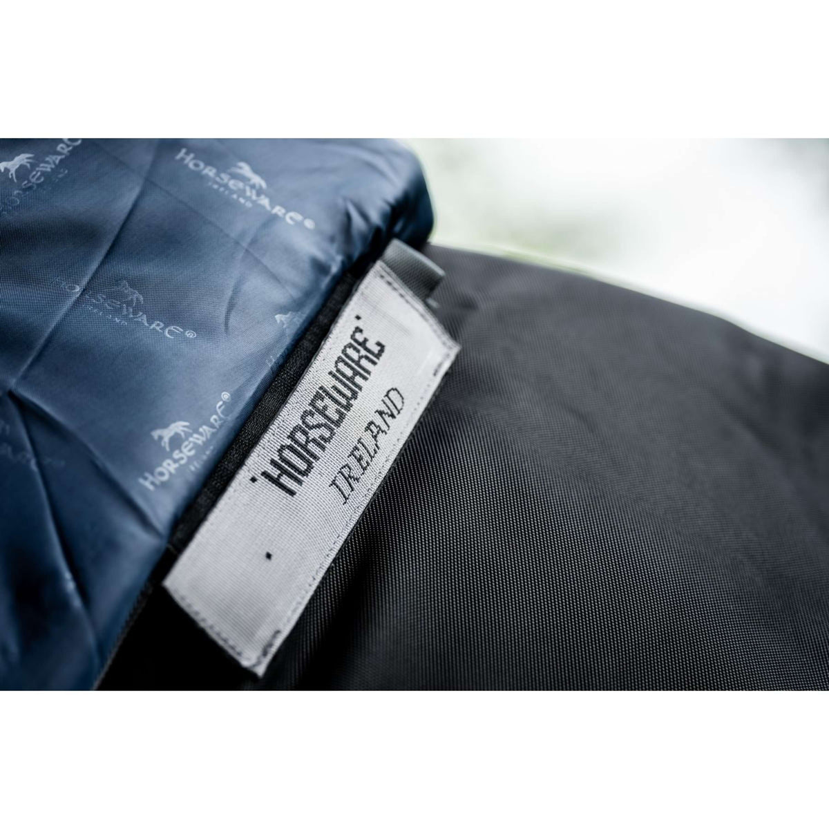 Rambo Turnout 1680D Plus 100g Nero/Grigio temporale/Argento