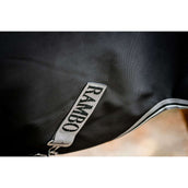 Rambo Turnout 1680D Plus 100g Nero/Grigio temporale/Argento