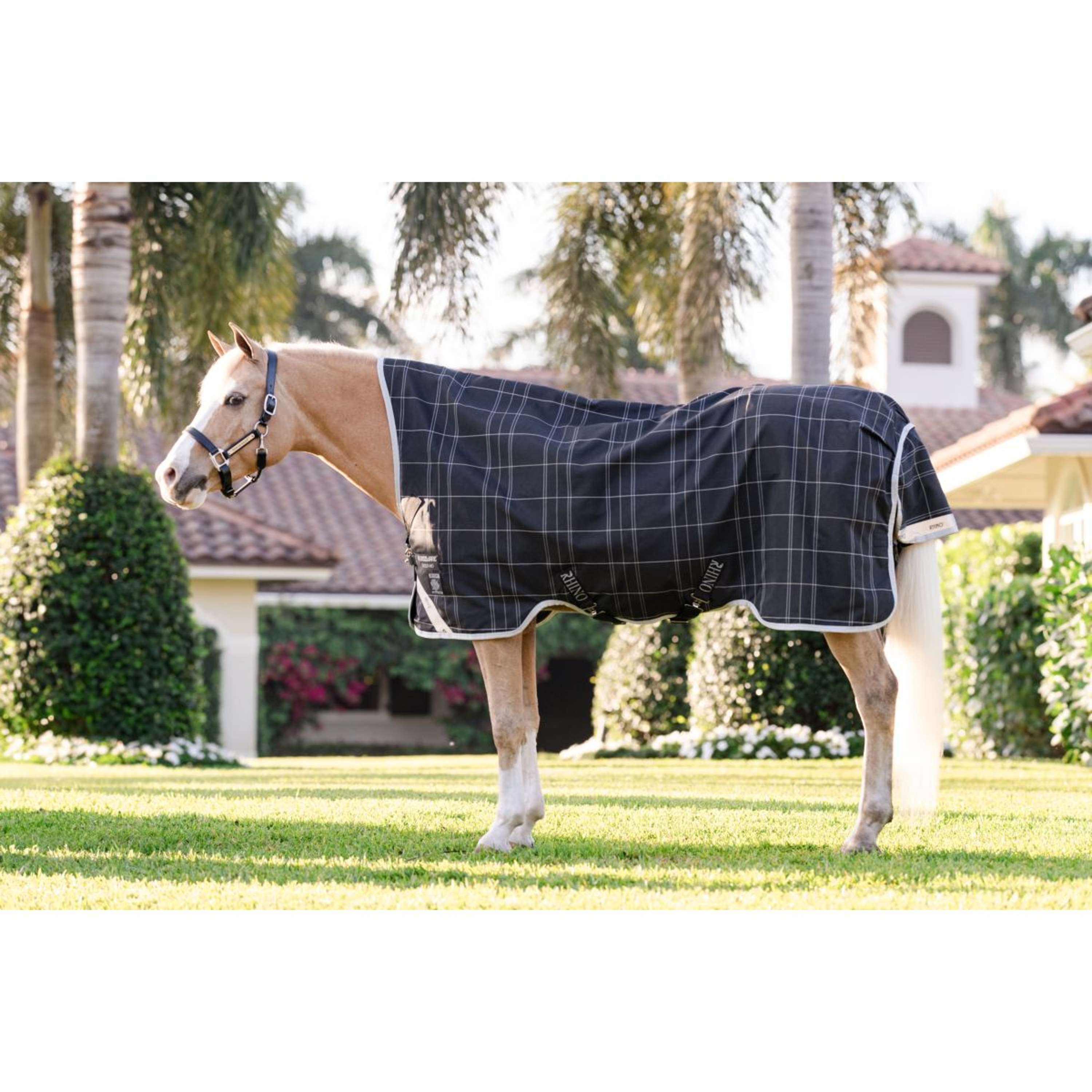 Rhino Wug Turnout Pony 0g Nero/Grigio/Bianco Chk/Grigio