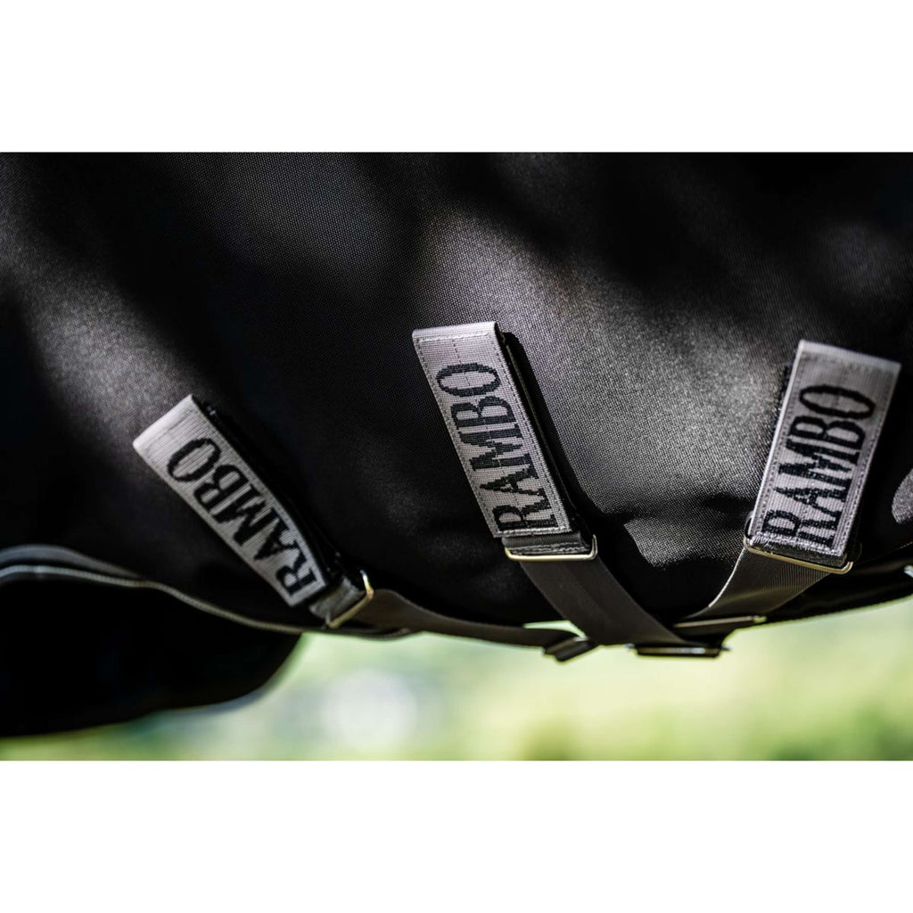 Rambo Turnout 1680D 100g Nero/Grigio temporale/Argento