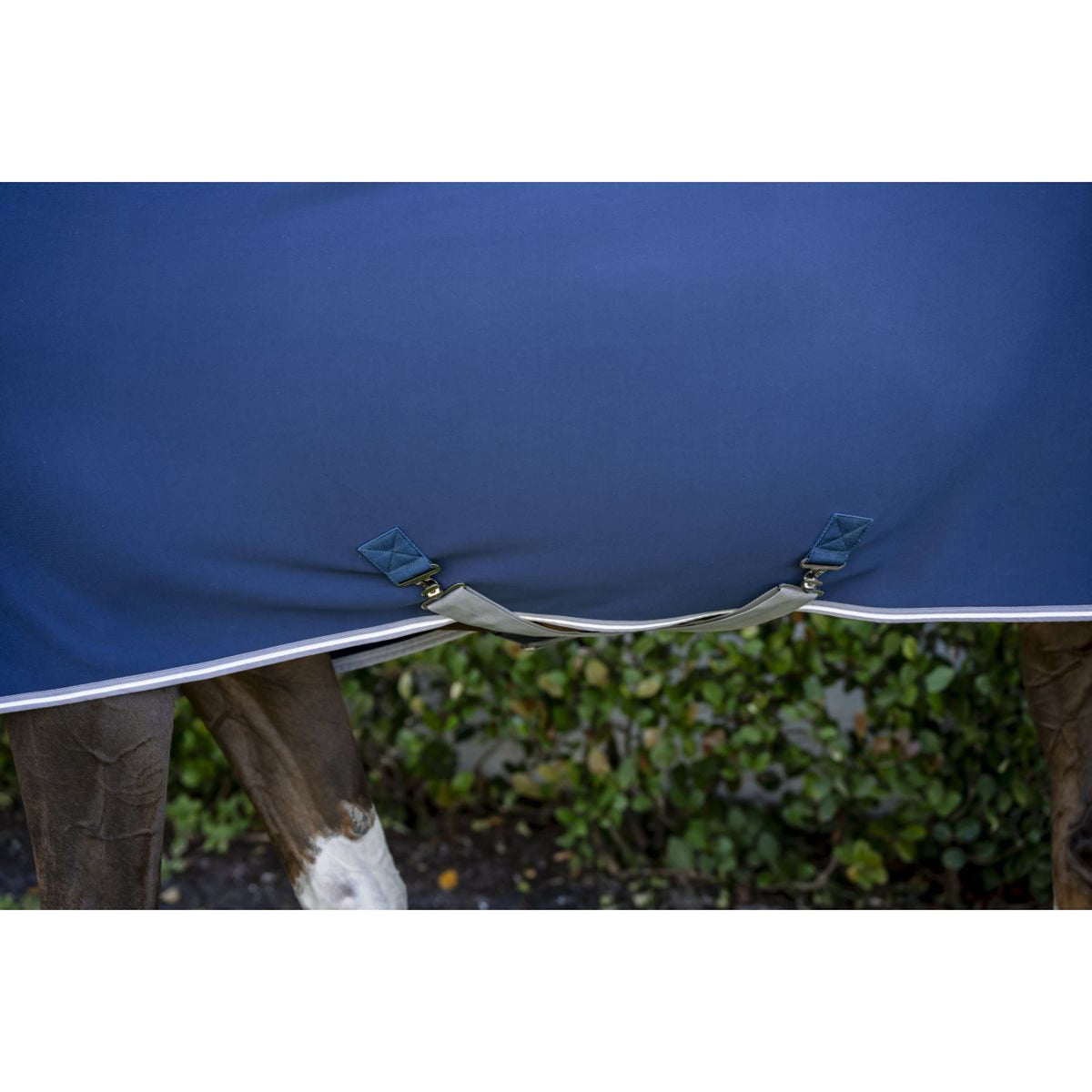 Amigo Coperta Rinfrescante Jersey për Pony Blu marino/Grigio titanio/Argento