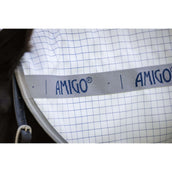 Amigo Foglio estivo Plus Navy check/Grigio titanio/Argento