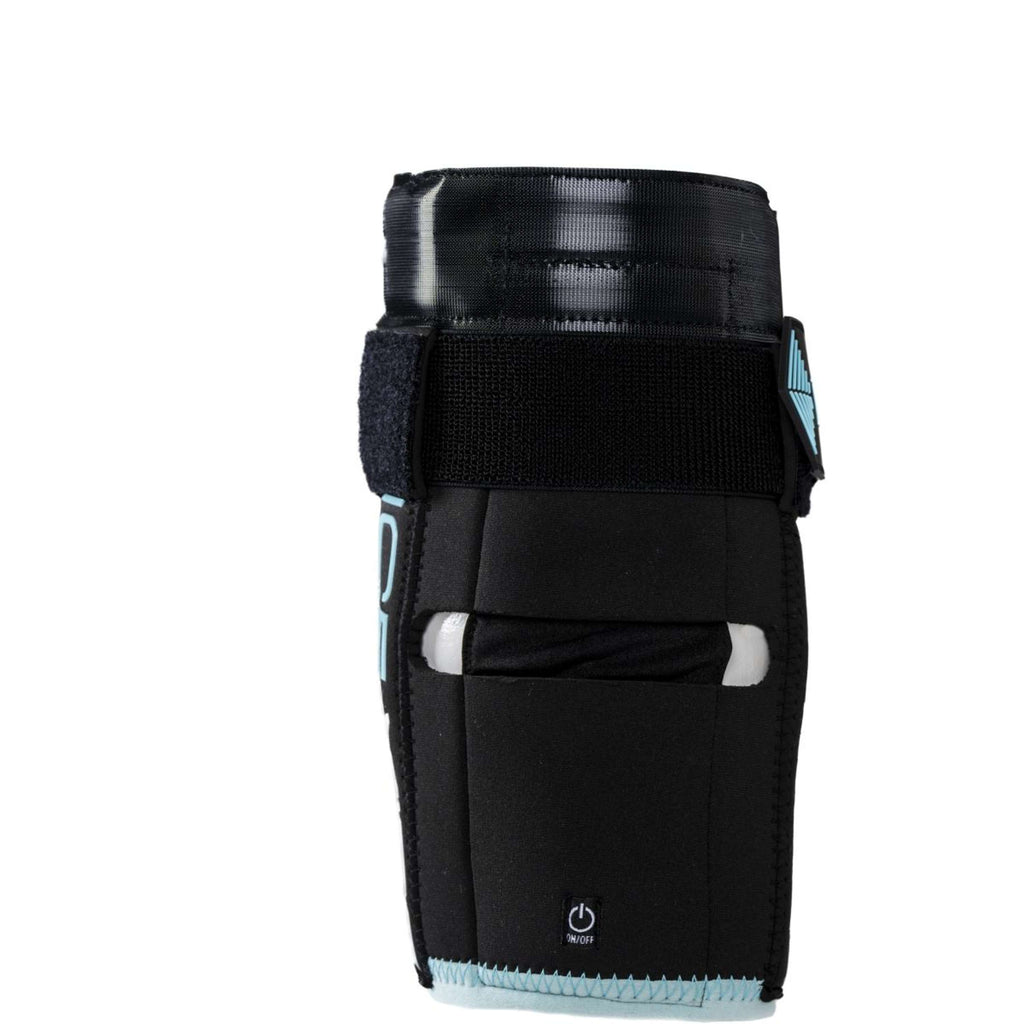 Ice-Vibe Fascia per il ginocchio II 2 Pezzi Nero/Acqua