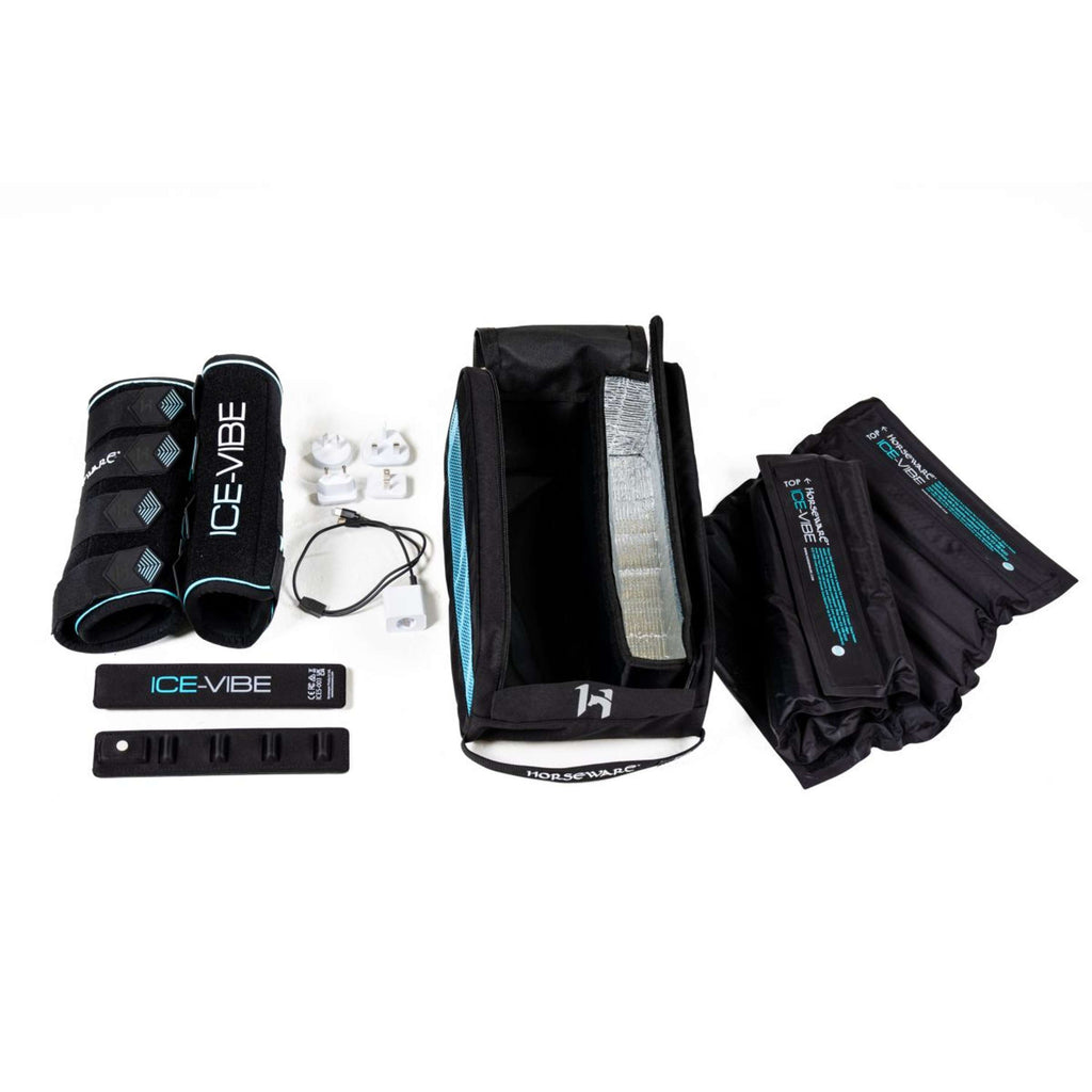 Ice-Vibe Wraps II 2 Pezzi Nero/Acqua
