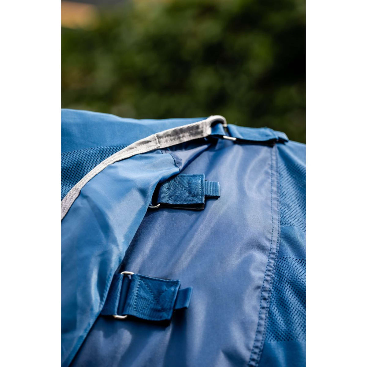 Horseware Copricollo Therapy Mesh Cooler Blu imperiale/Argento/Blu marino