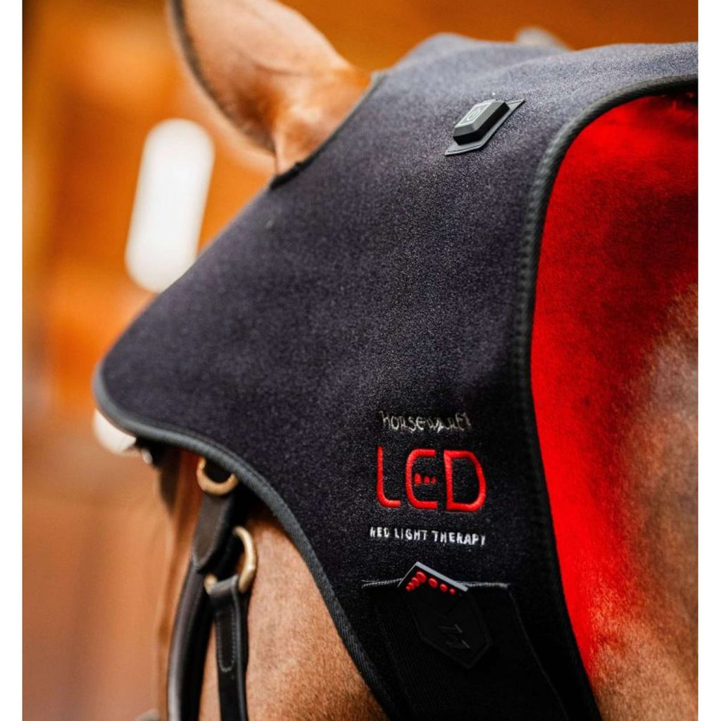 Horseware GUIDATO Red Light Therapy Poll Cap Nero