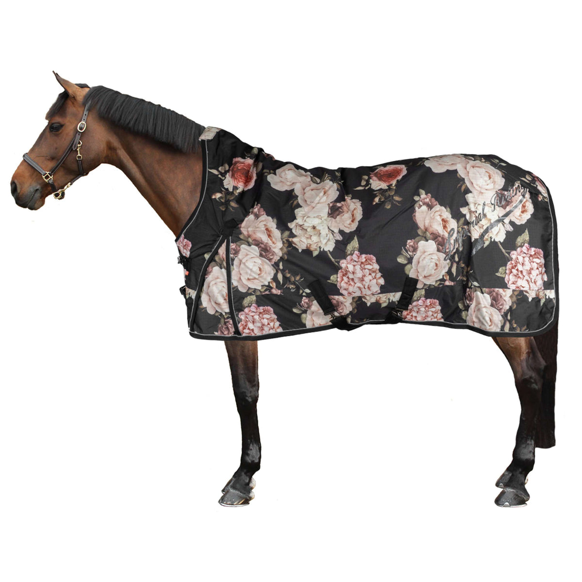 Imperial Riding Tappeto da Esterno IRHSuper-Dry 100g Flower Print