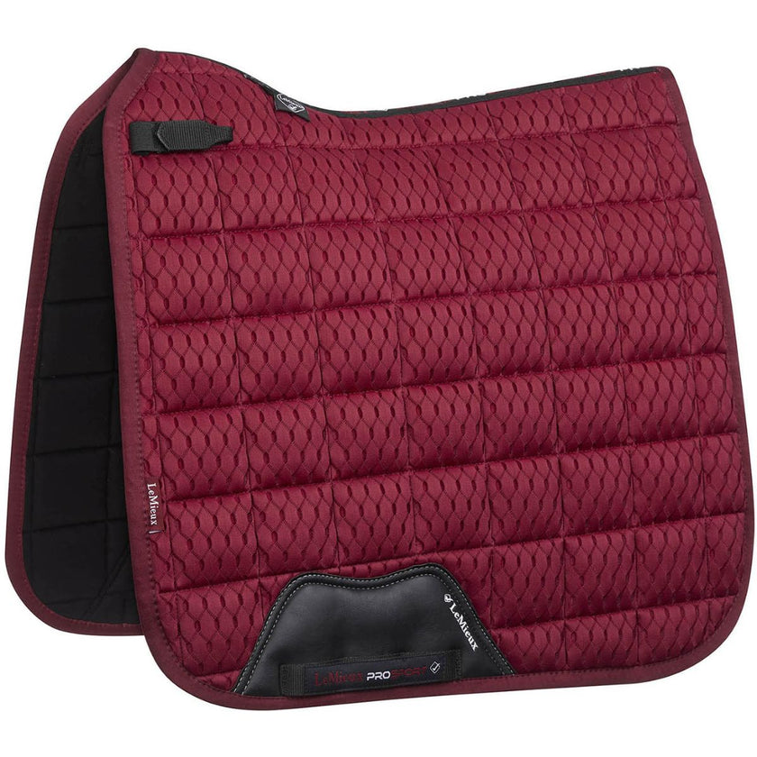 LeMieux Sottosella Carbon Mesh Air Square Dressage Mulberry LeMieux Sottosella Carbon Mesh Air Square Dressage Mulberry