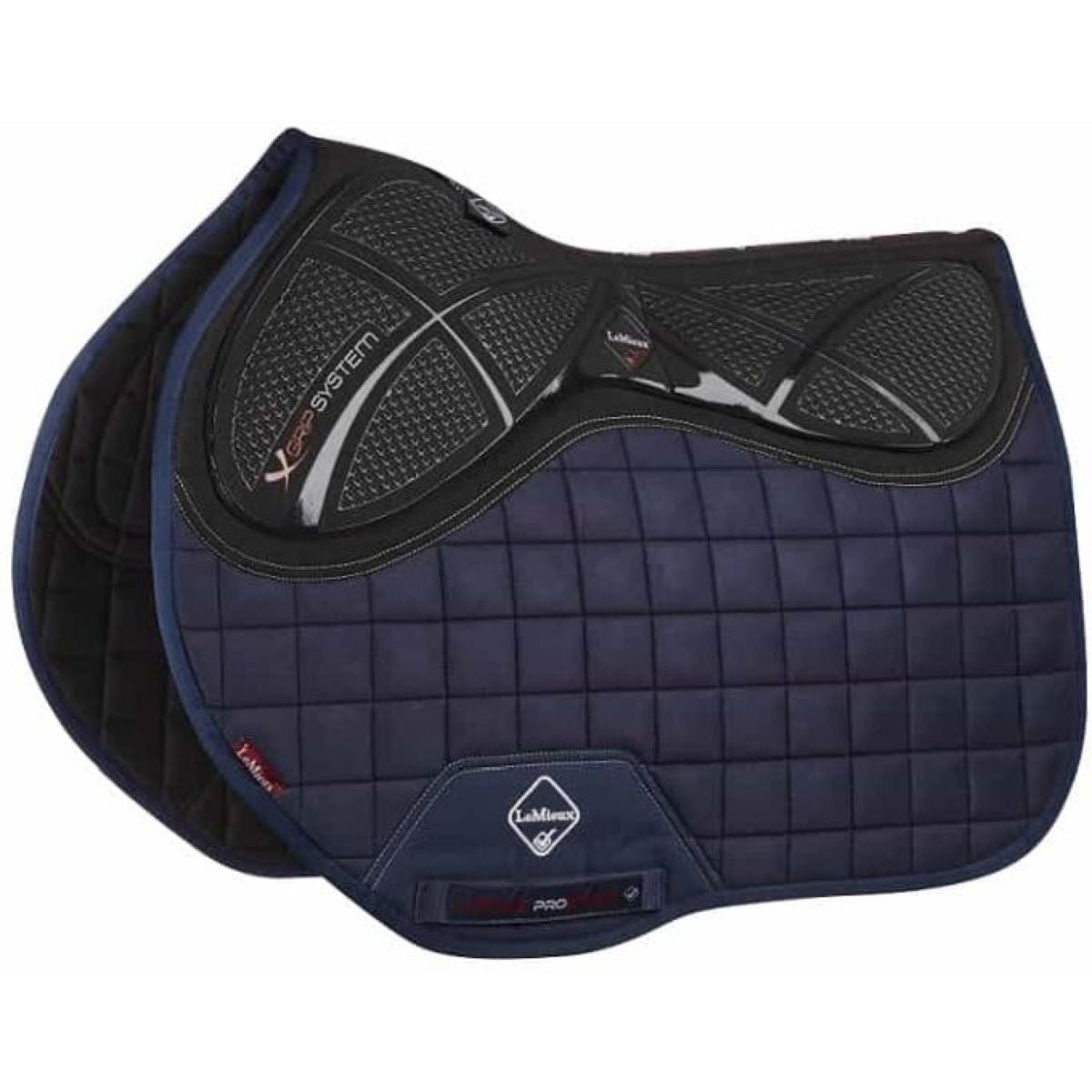 LeMieux Sottosella X-Grip Square EuroJump Navy