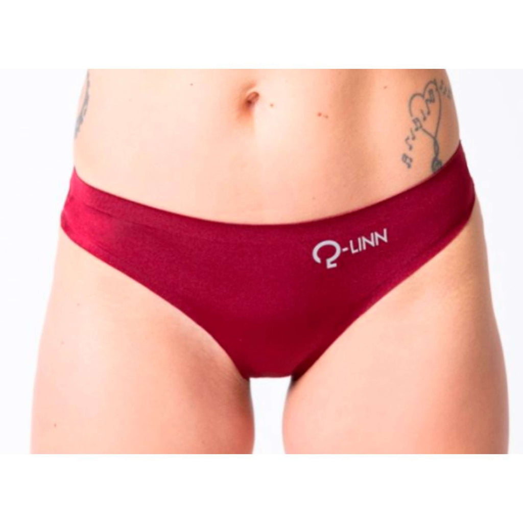 Q Linn Perizoma Rosso scuro