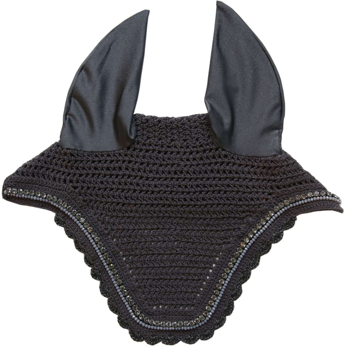 Kentucky Horsewear Copriorecchie Wellington Stone & Pearl Grigio scuro