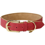 Kentucky Dogwear Collare per Cane Soft Vegan Leather Rosso/Beige