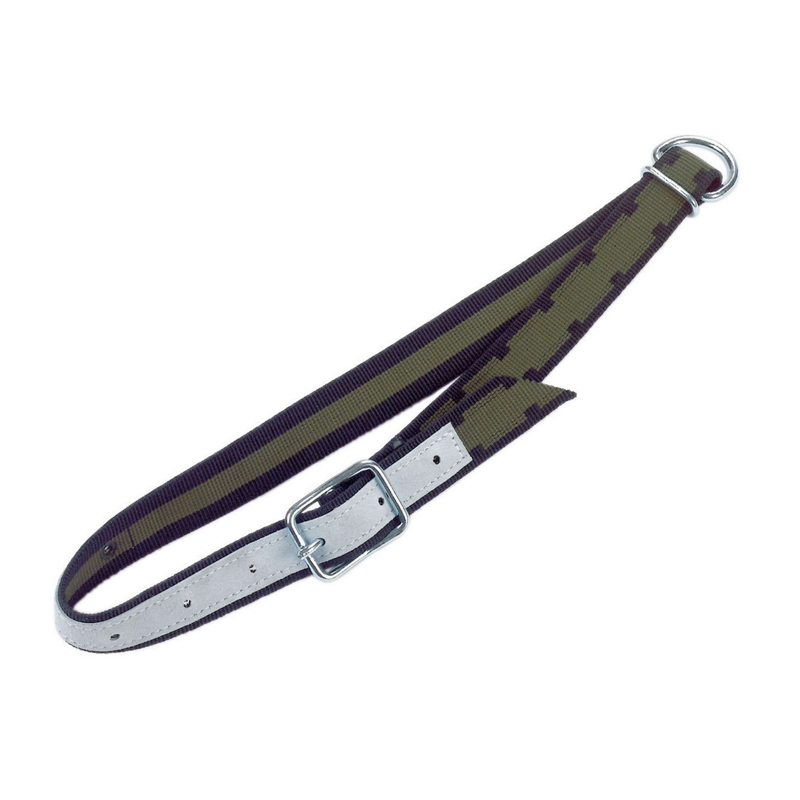 Kerbl Halsband Mucca con Anello Verde/Nero